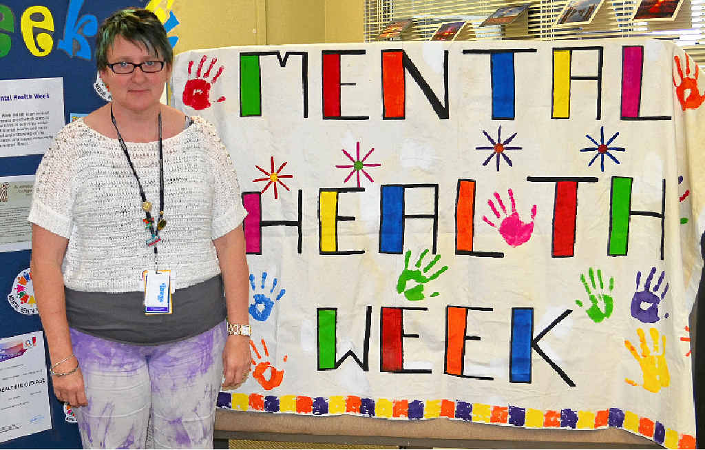MENTAL HEALTH AWARENESS: The Warwick Hospital will have displays in support of Mental Health Week, which culminates with World Mental Health Day on Friday.